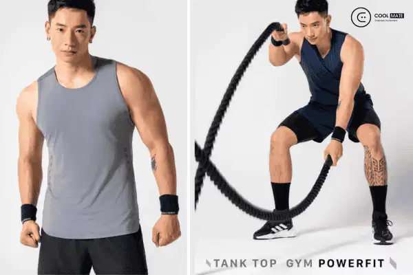 Áo ba lỗ Tanktop Gym Powerfit tôn vinh cơ bắp
