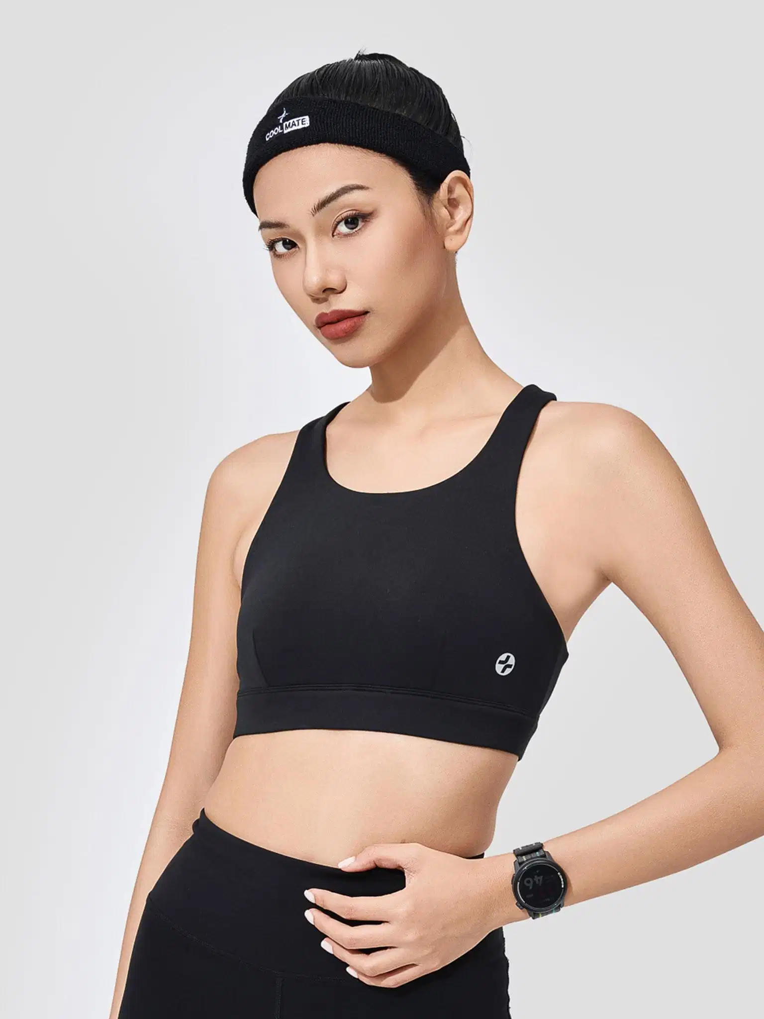 Áo bra thể thao phối lưới hỗ trợ vận động mức độ trung bình