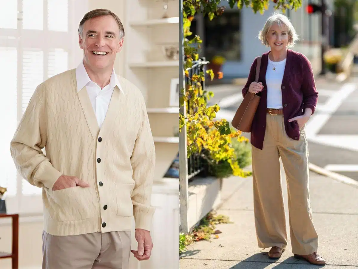 Áo cardigan là lựa chọn phù hợp cho tiết trời se lạnh Áo cardigan mỏng dành cho thời tiết se lạnh