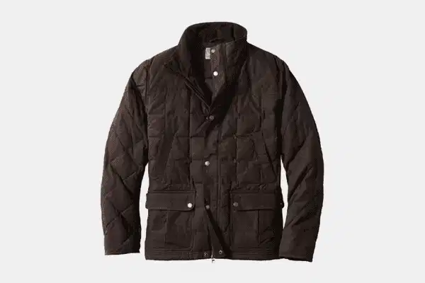 Áo chần bông LL Bean Upcountry Waxed Cotton Down
