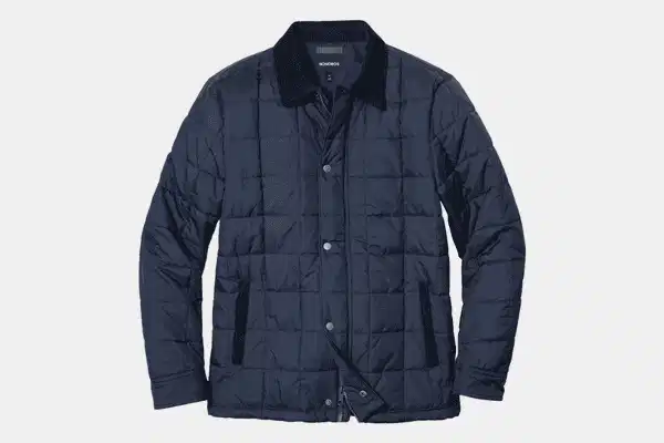 Áo khoác Bonobos Quilted Barn cổ nhung