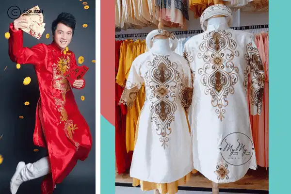 Áo dài My My - Vải và may đo áo dài May đo và vải may áo dài tại Áo dài My My