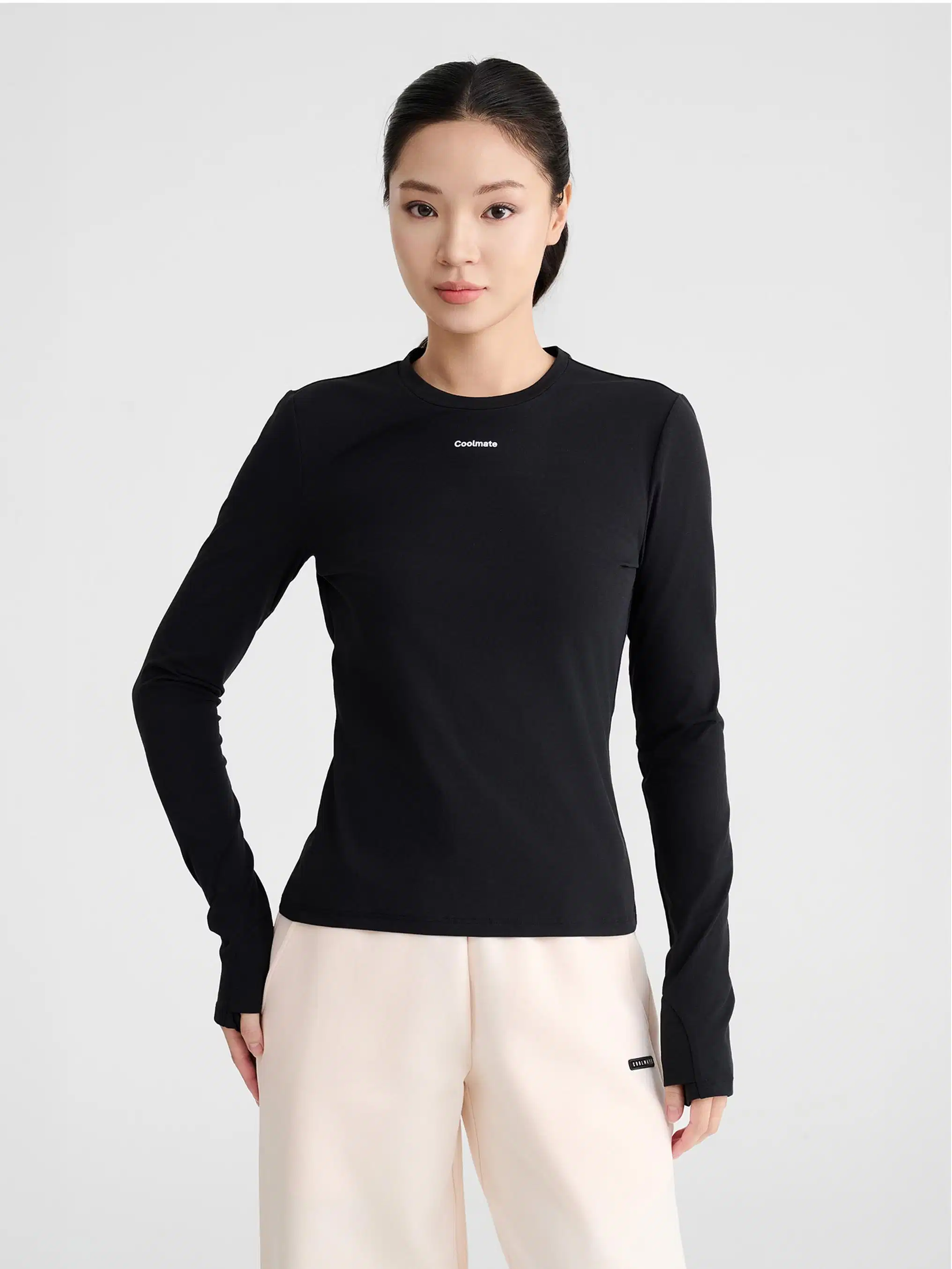 Áo dài tay thể thao nữ Slim Flex Áo dài tay thể thao nữ Slim Flex