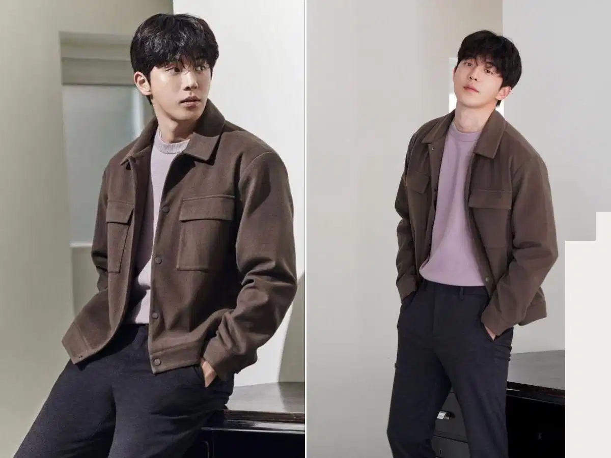 Áo flannel nam trơn