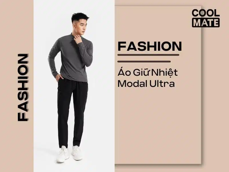 Áo giữ nhiệt Modal Ultra cho nam