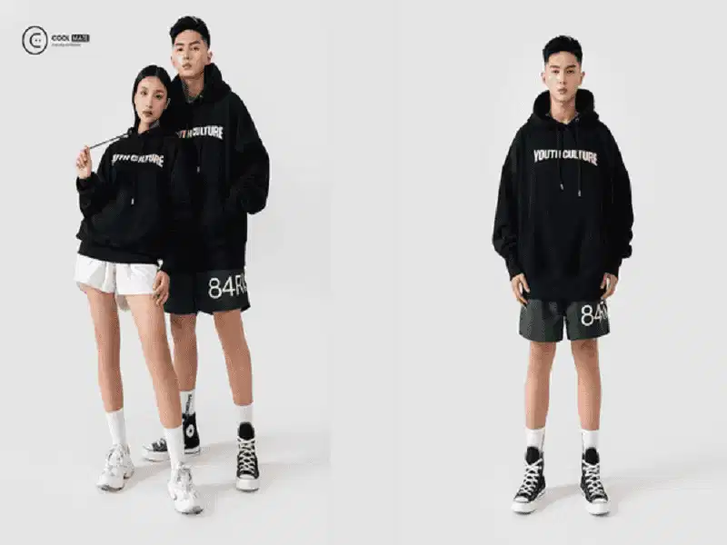 Áo hoodie tối giản hiện đại tại Nobi Fashion Áo hoodie thiết kế tối giản tại Nobi Fashion