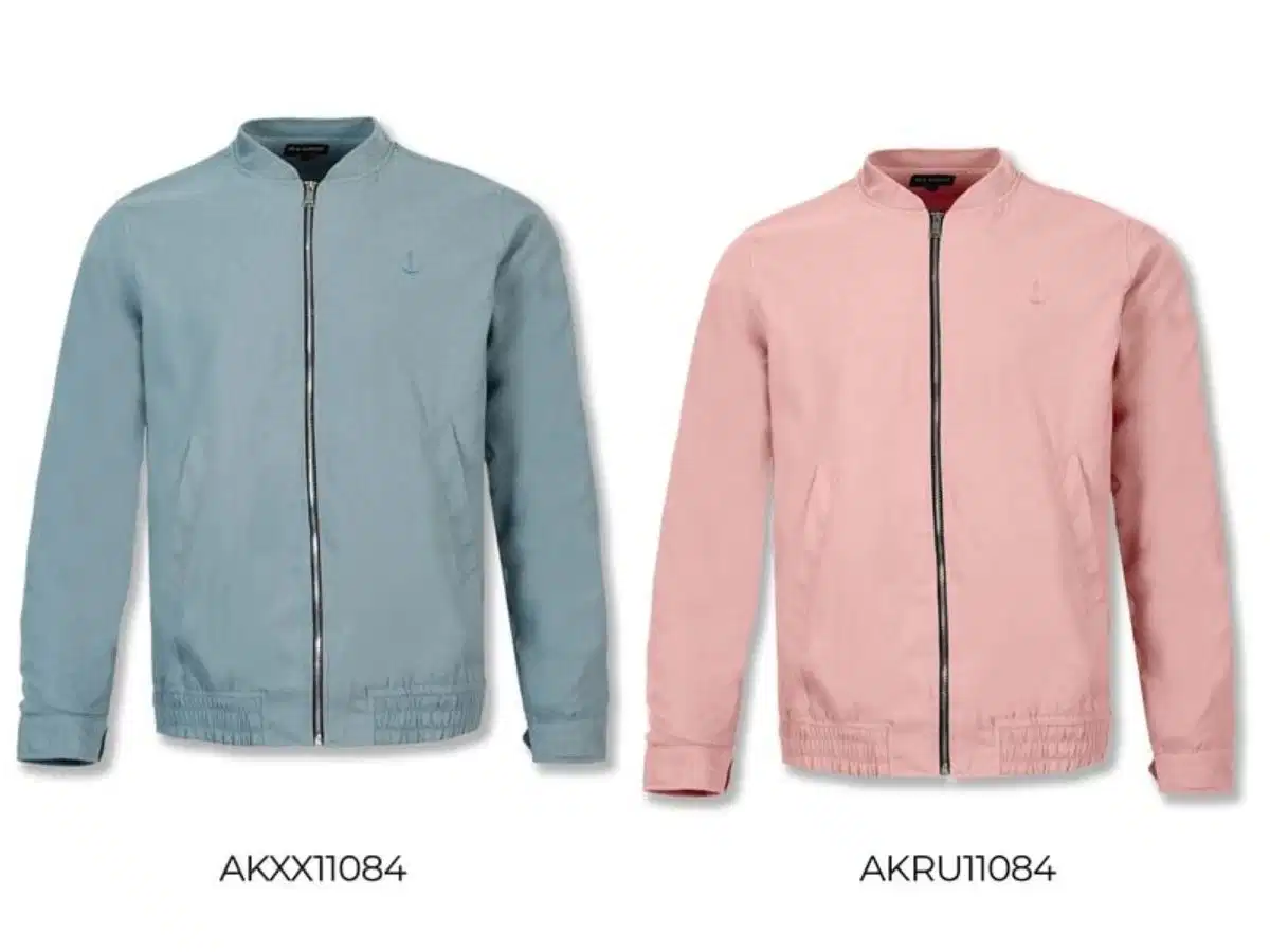 Áo khoác bomber của The BS có màu trung tính Áo khoác bomber của The BS màu trung tính nam tính