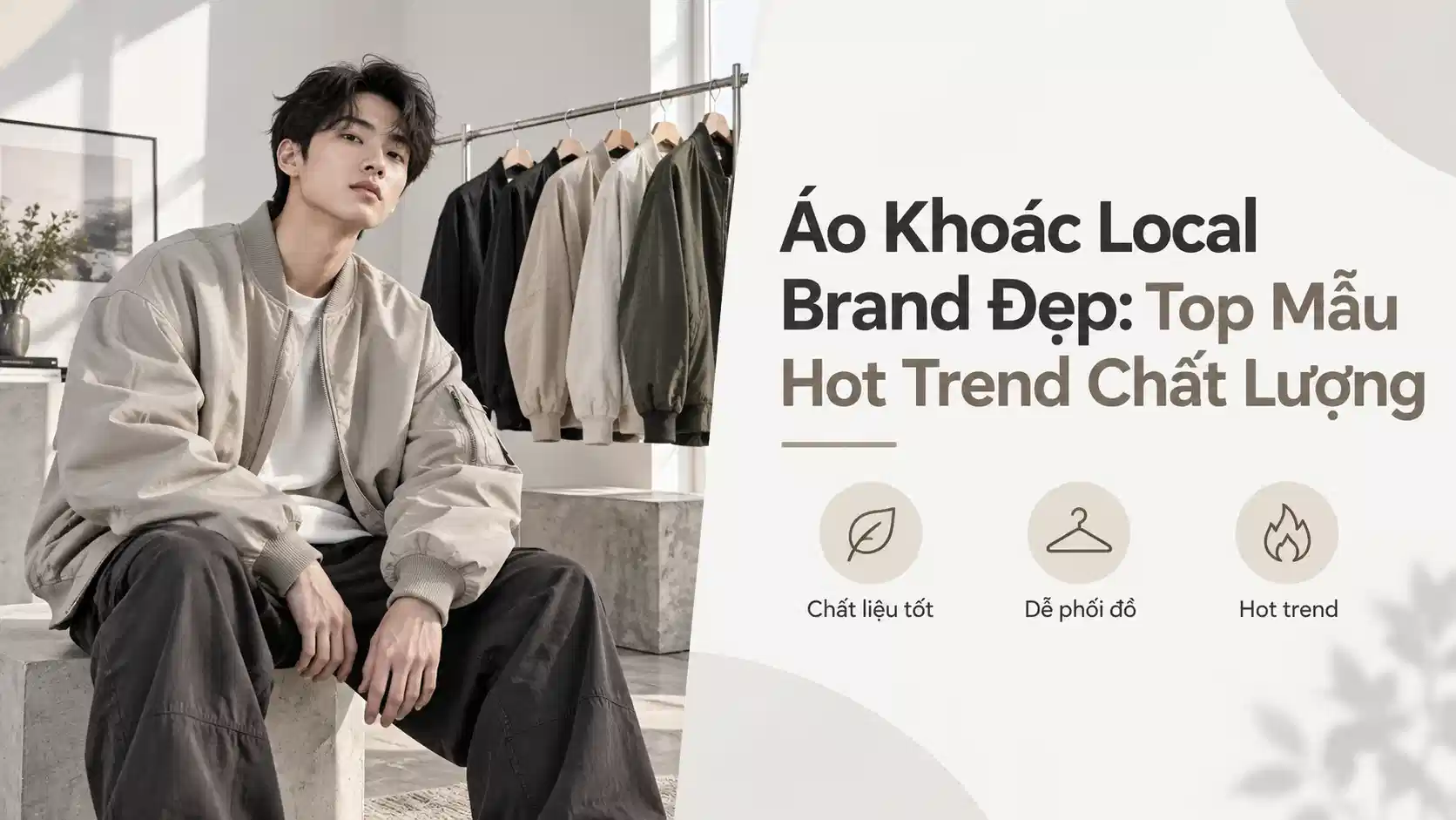 Áo Khoác Local Brand Đẹp: Top Mẫu Hot Trend Chất Lượng