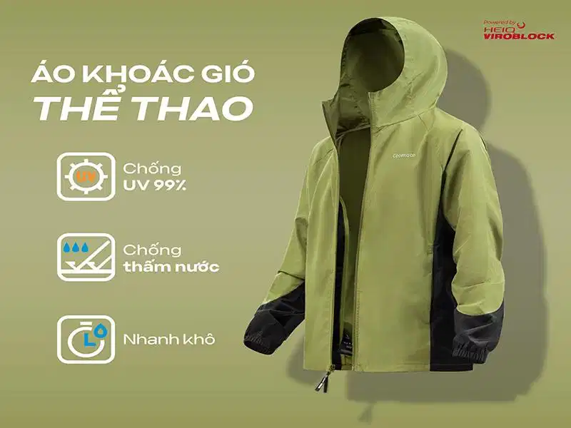 Áo khoác nam có mũ Daily Wear Nobi Fashion phong cách thường nhật