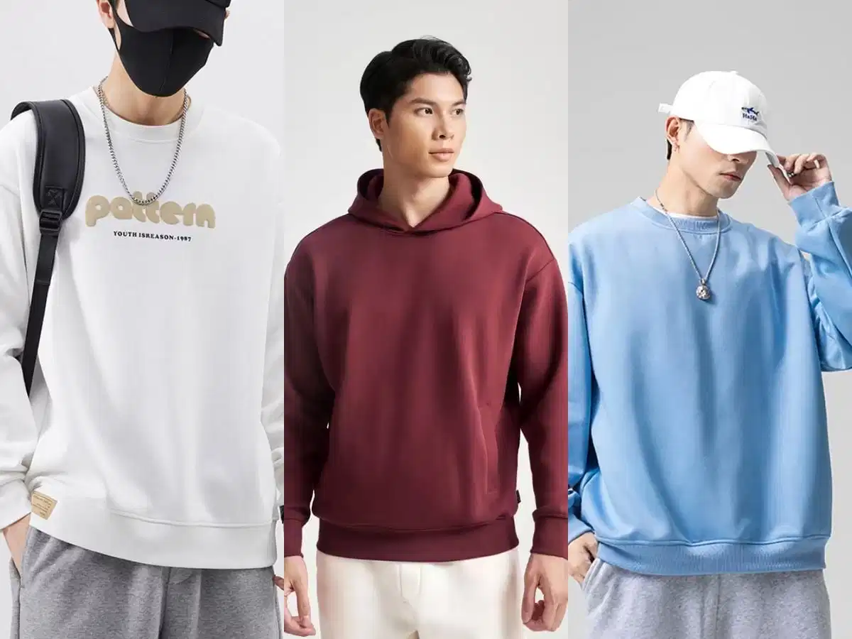 Áo nỉ hoodie và sweater nam cho mùa lạnh