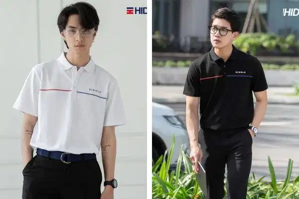 Áo phông nam kẻ ngang Hiddle Áo phông kẻ ngang Hiddle thiết kế tối giản