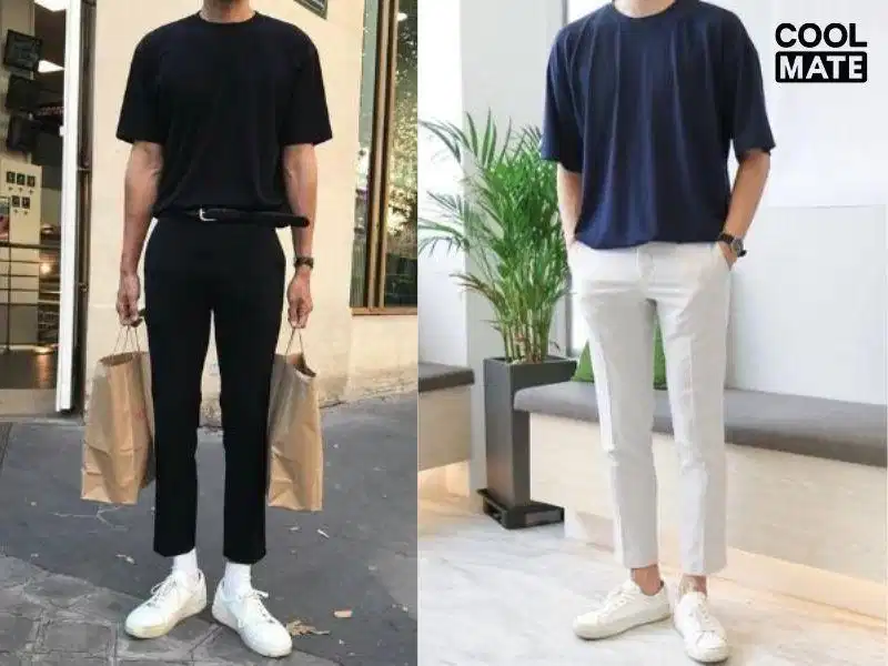 Áo phông nam dáng suông nhẹ nhàng tôn nét nam tính Áo phông nam dáng suông nhẹ nhàng tôn nét nam tính