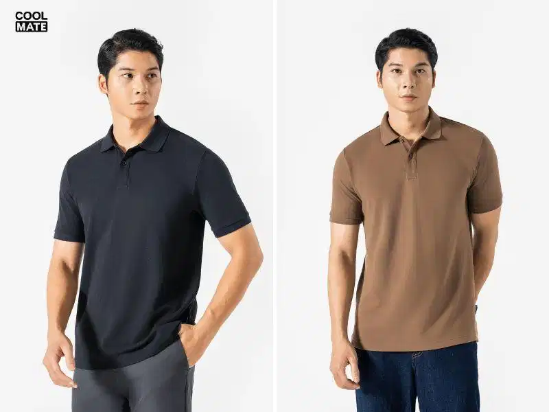 Chất vải pique 100% cotton Áo polo may từ vải pique 100% cotton tự nhiên