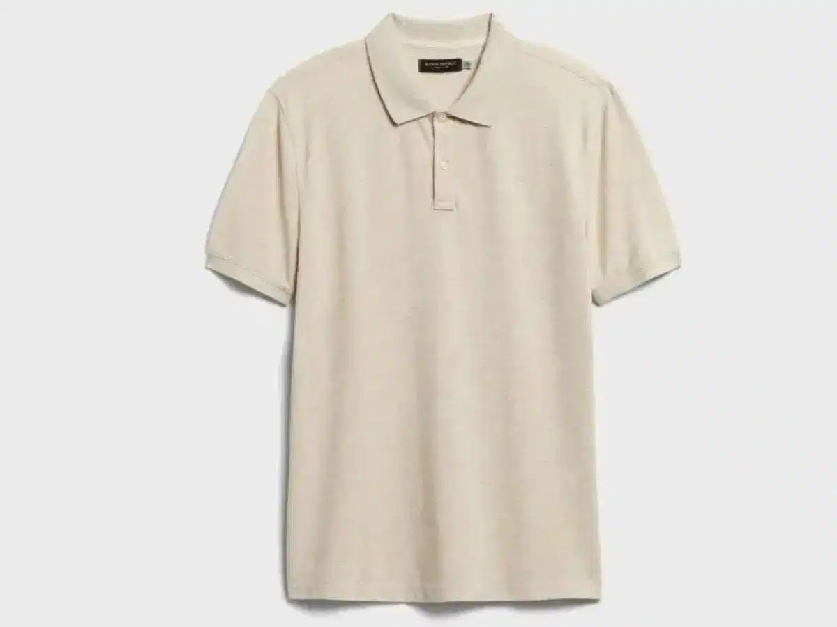 Áo polo nam Banana Republic màu be Áo polo nam Banana Republic màu be