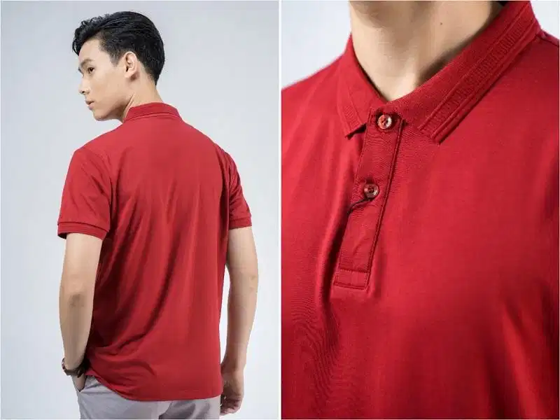 Áo polo công sở kẻ sọc ngang tinh tế từ Owen