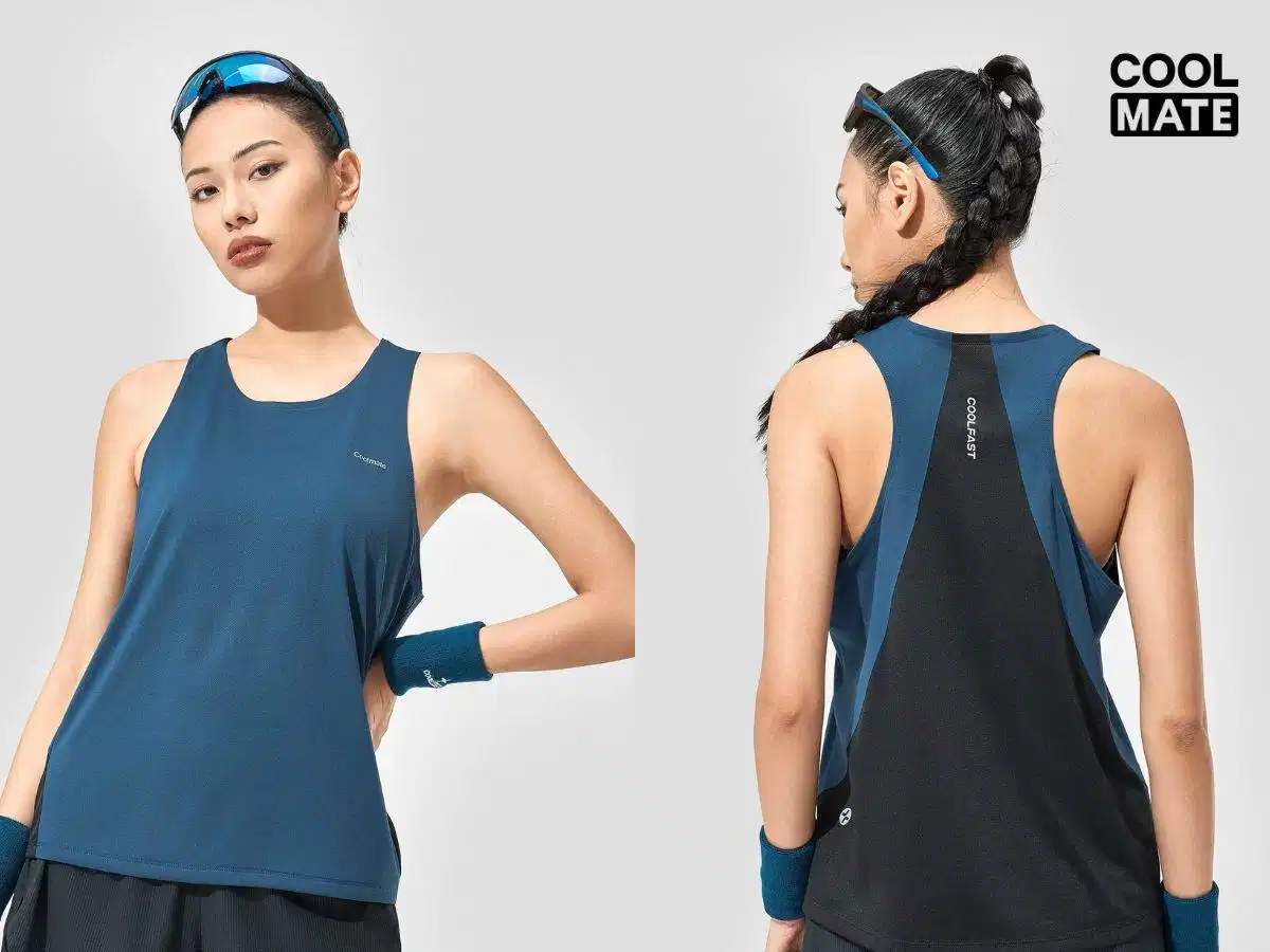 Áo singlet nữ kiểu race tank Áo singlet nữ kiểu race tank