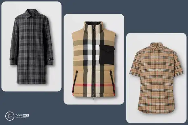 Biến thể họa tiết kẻ Burberry Các phiên bản họa tiết kẻ nổi bật của Burberry