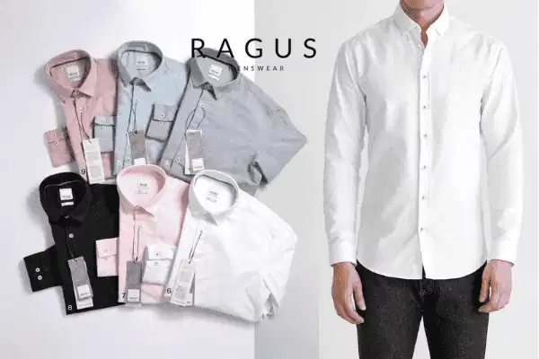 Áo sơ mi linen nam Ragus Áo sơ mi linen nam Ragus thiết kế thanh lịch