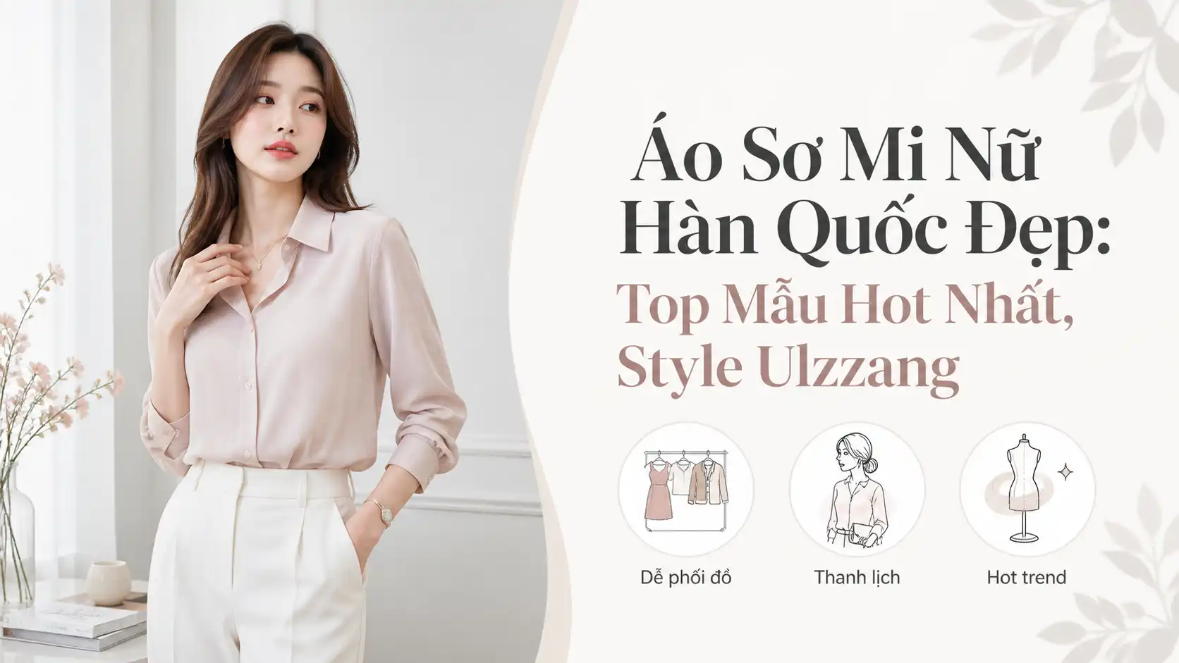 Áo Sơ Mi Nữ Hàn Quốc Đẹp - Mẫu Hot, Style Ulzzang Trendy