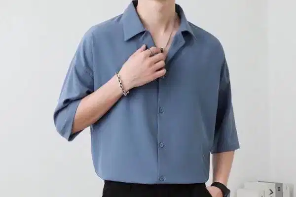 Áo sơ mi tay ngắn nam NPV thời trang unisex