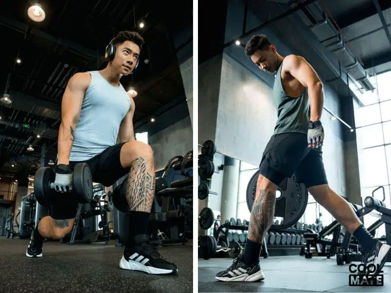 Kiểu dáng áo tập gym nam đơn giản Kiểu dáng áo tập gym nam đơn giản giúp tối ưu biên độ vận động khớp vai