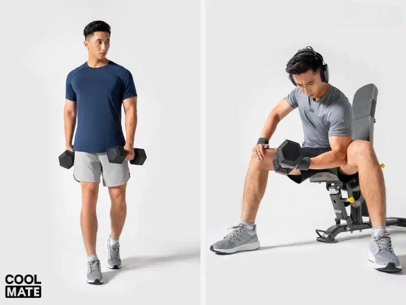Kích cỡ áo tập gym nam Lựa chọn kích cỡ áo tập gym vừa vặn với kích thước cơ thể