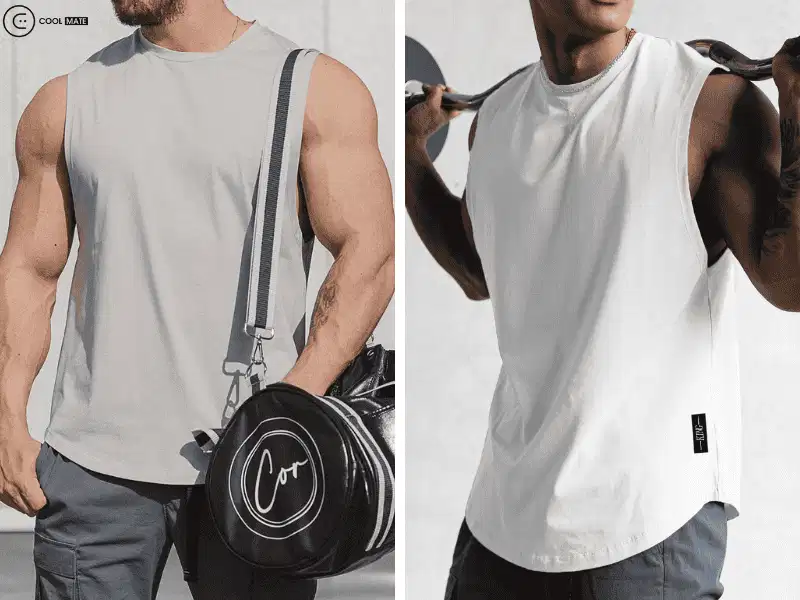 Áo ba lỗ tập gym nam GymPassion Áo ba lỗ tập gym nam chất liệu co giãn tại GymPassion