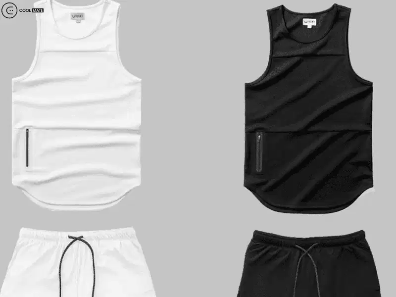 Áo tập gym nam House Sport Mẫu áo thun tập gym nam màu trắng từ House Sport