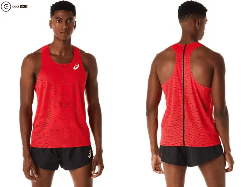 Áo tập gym tank top Maxsport Áo tank top tập gym nam phối lưới tại Maxsport