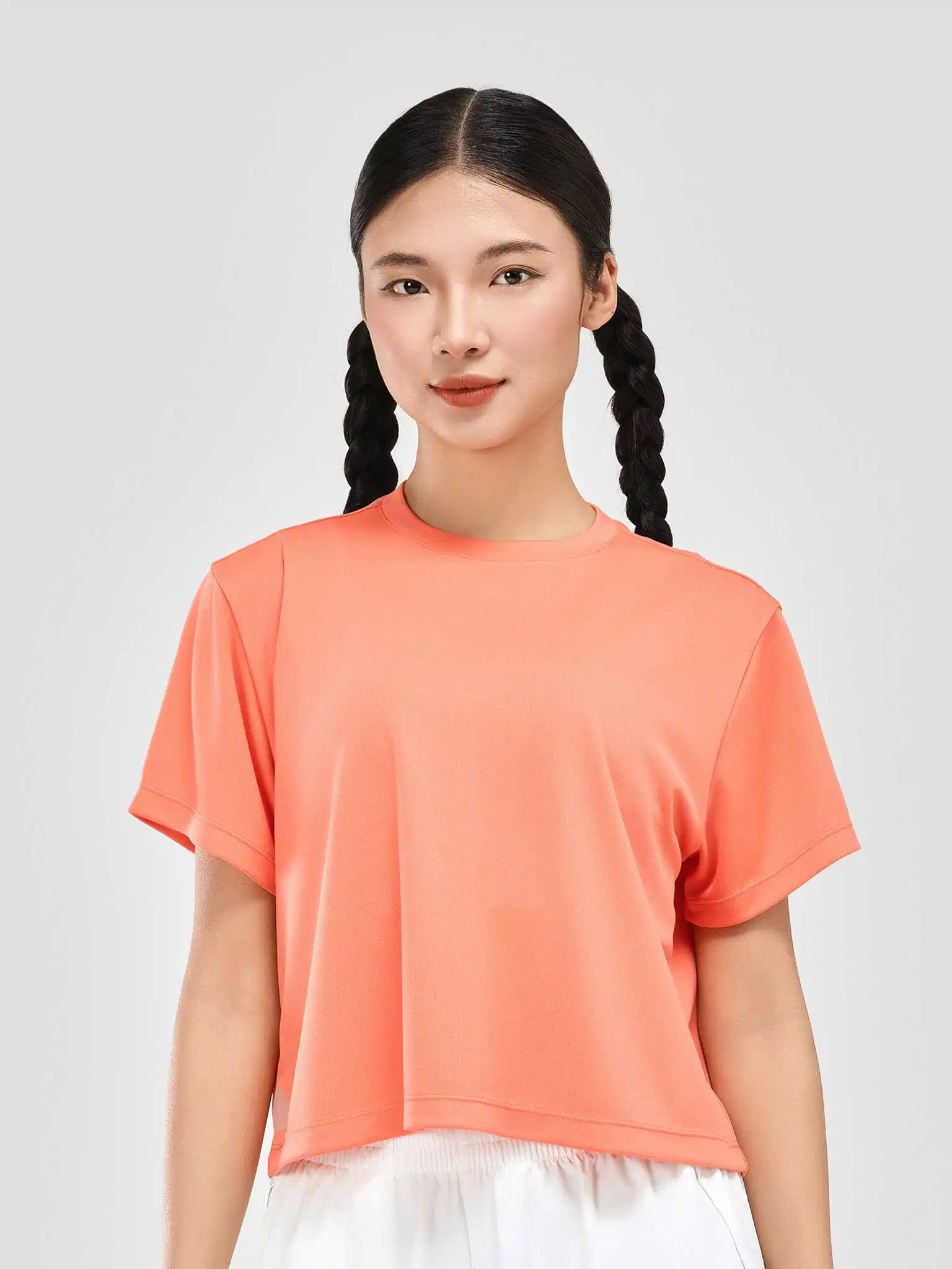 Áo thể thao nữ Essential Cropped Tee Áo cropped phối cùng trang phục casual