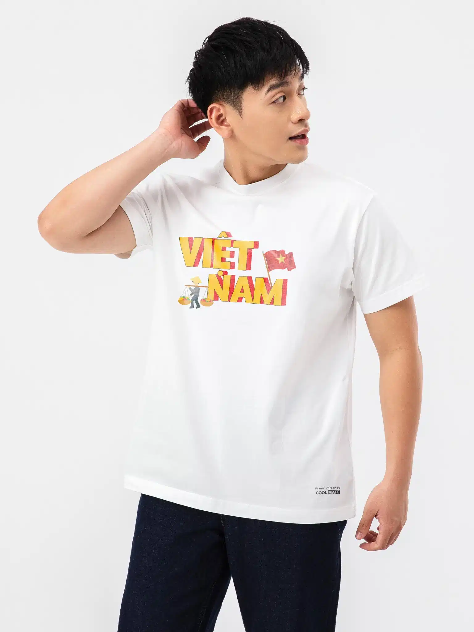 Áo thun cotton compact Áo thun dệt từ sợi cotton compact chất lượng cao