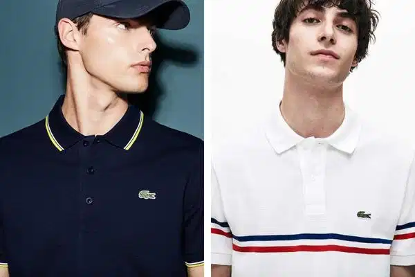 Cận cảnh kết cấu mắt dệt vải thun cá sấu piqué cotton
