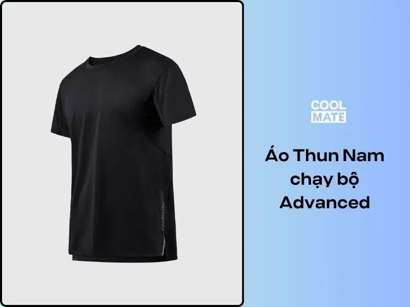 Áo Thun Nam chạy bộ Advanced Áo Thun Nam chạy bộ Advanced