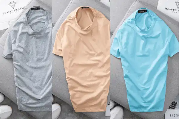 Áo thun nam trơn từ Heaven Store mang phong cách đường phố