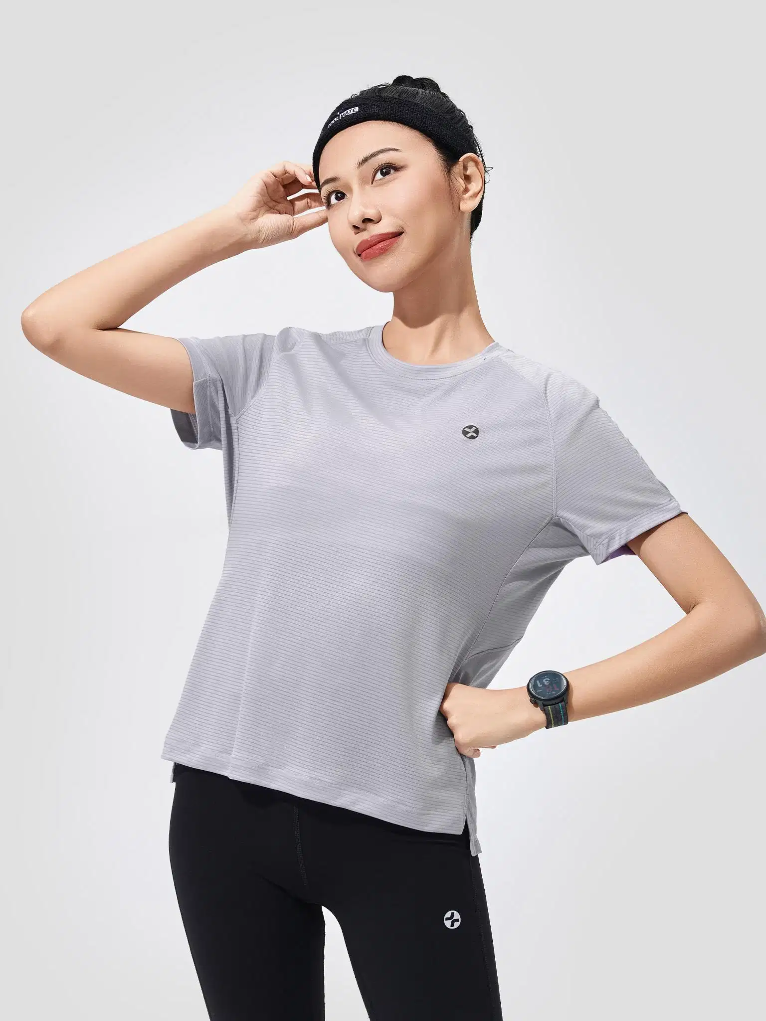 Áo thun nữ chạy bộ Core Tee Slim Áo thun nữ chạy bộ Core Tee Slim