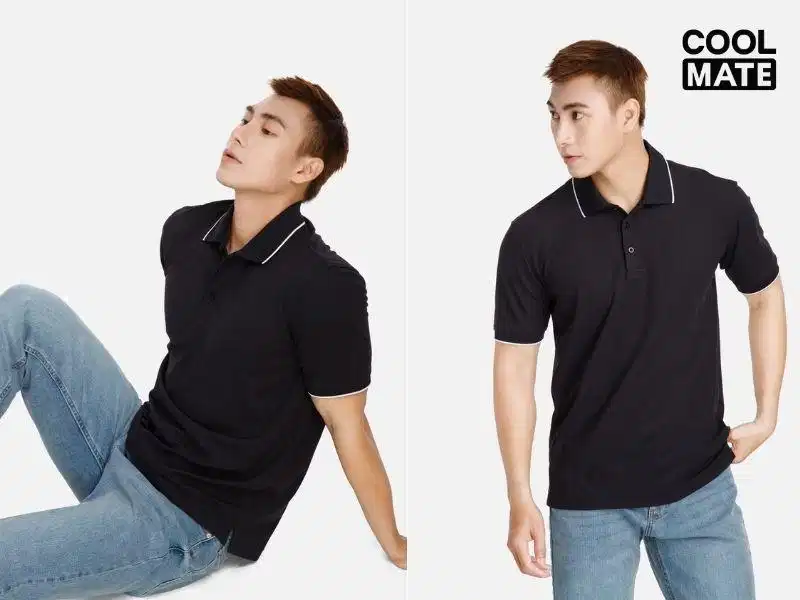 Áo thun polo nam Classic-Fit phổ biến thị trường