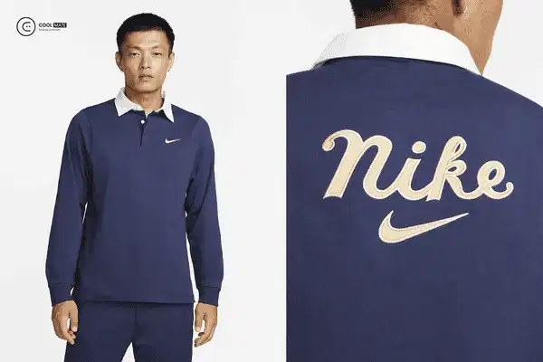 Nike SB Long Sleeve Rugby Polo cổ gập thể thao
