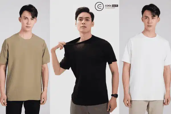 Mẫu áo thun trơn nam từ 360 Boutique