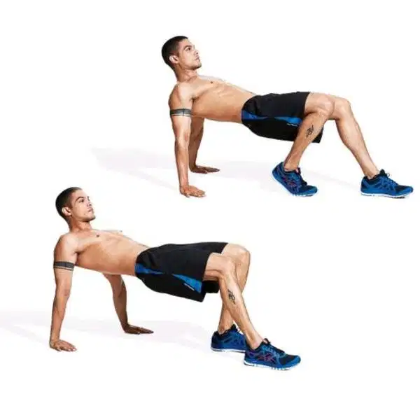 Bài tập cua bò (Crab Walk) cho vai và toàn thân Bài tập cua bò Crab Walk cho cơ vai sau và toàn thân