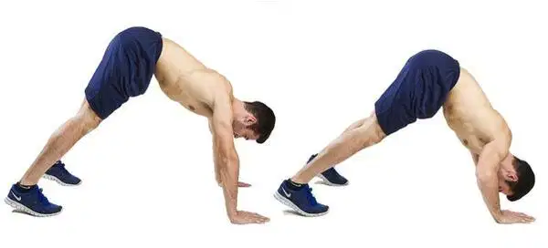 Bài tập Pike Push Up Bài tập Pike Push Up gia tăng tải lực vào cơ vai