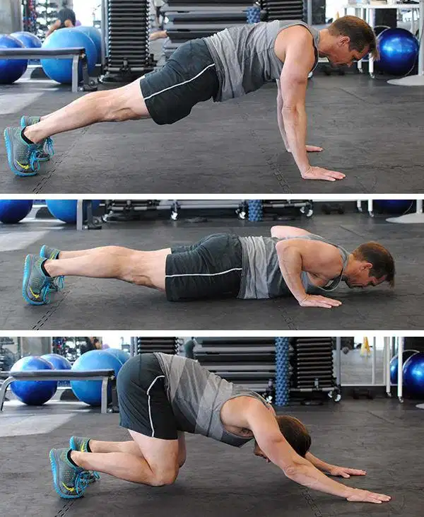 Bài tập Push-Back Push-Up Bài tập Push-Back Push-Up phát triển sức mạnh bùng nổ cơ vai
