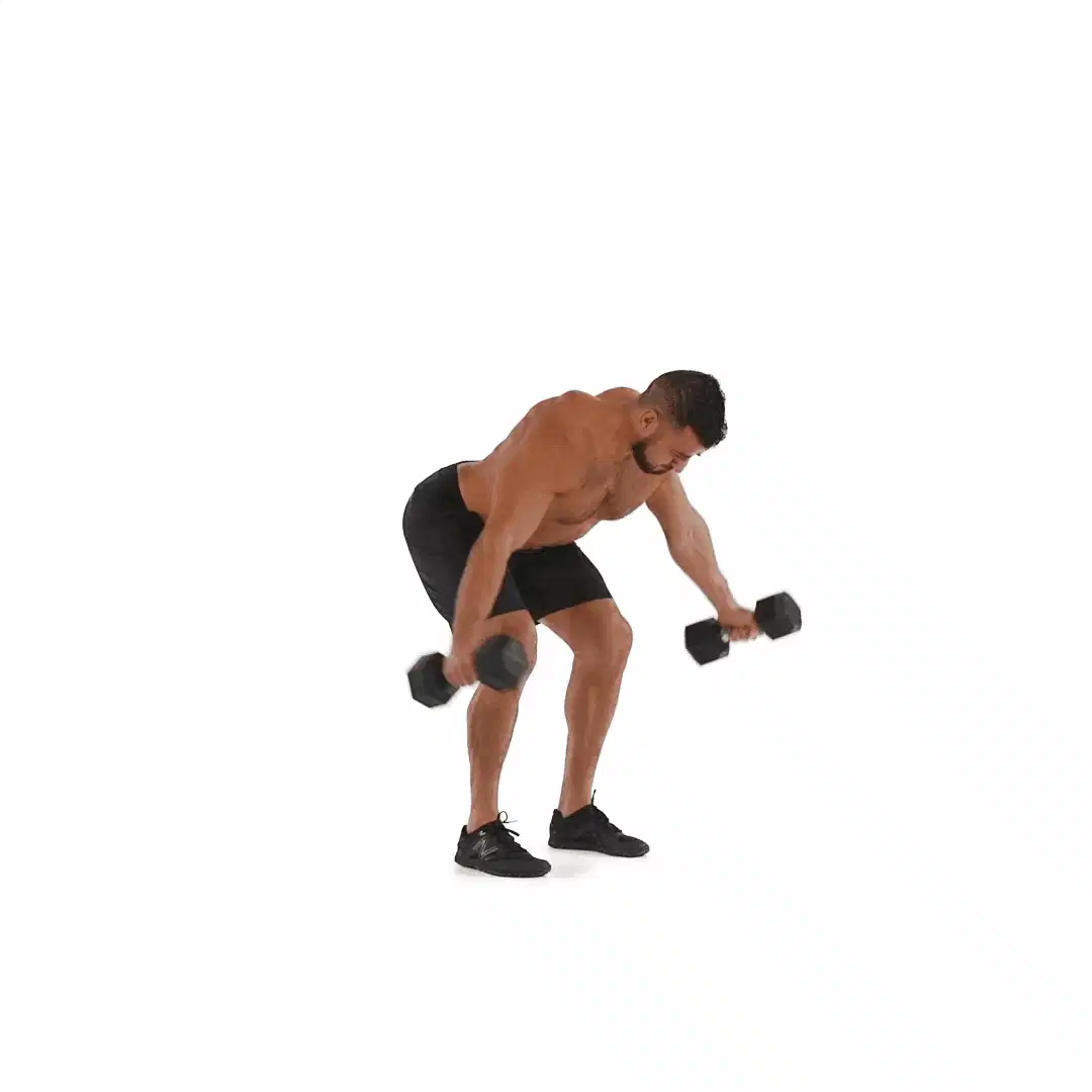Bài tập vai Reverse Dumbbell Fly Bài tập đánh tạ vai sau Reverse Dumbbell Fly
