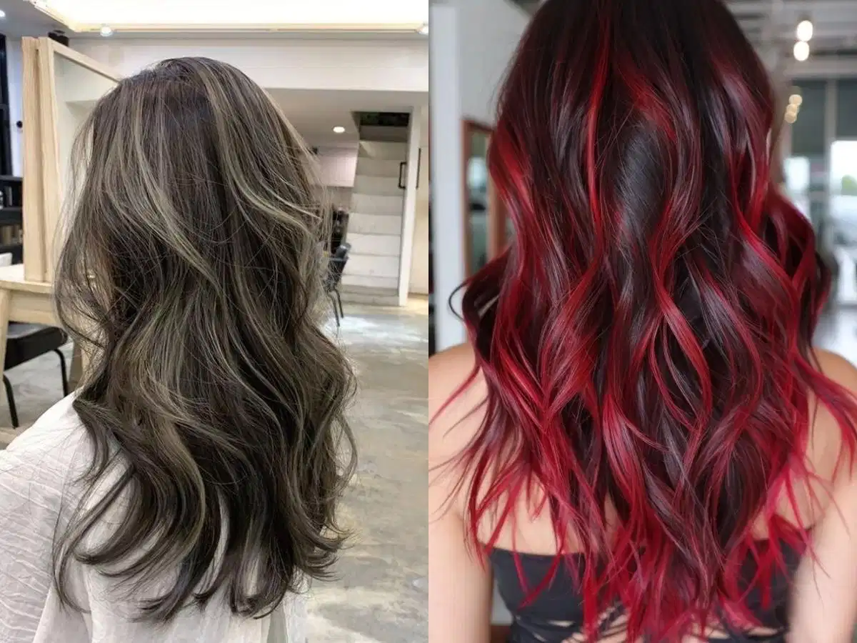 Xử lý độ sáng trong nhuộm Balayage Quy trình xác định độ sáng và tẩy tóc cho Balayage