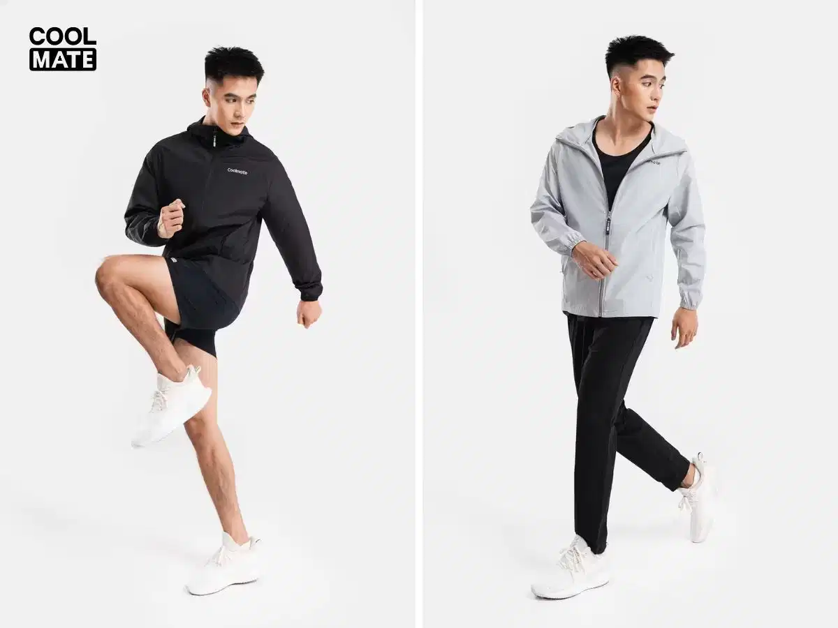 Cách phối áo chống nắng nam với trang phục casual hàng ngày