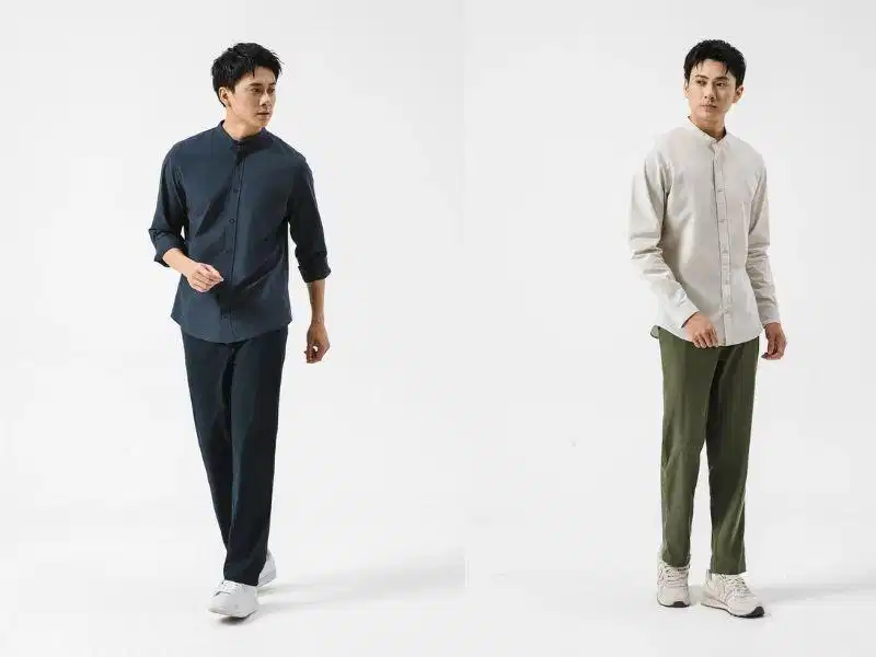 Áo sơ mi nam chất liệu cotton khô mang vẻ đẹp nhã nhặn và mát mẻ Áo sơ mi nam chất liệu cotton khô mang vẻ đẹp nhã nhặn và mát mẻ