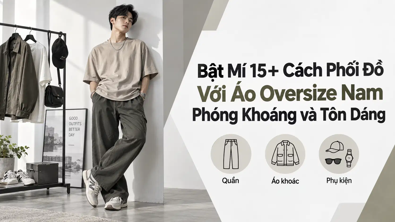 Bật Mí 15+ Cách Phối Đồ Với Áo Oversize Nam Phóng Khoáng và Tôn Dáng