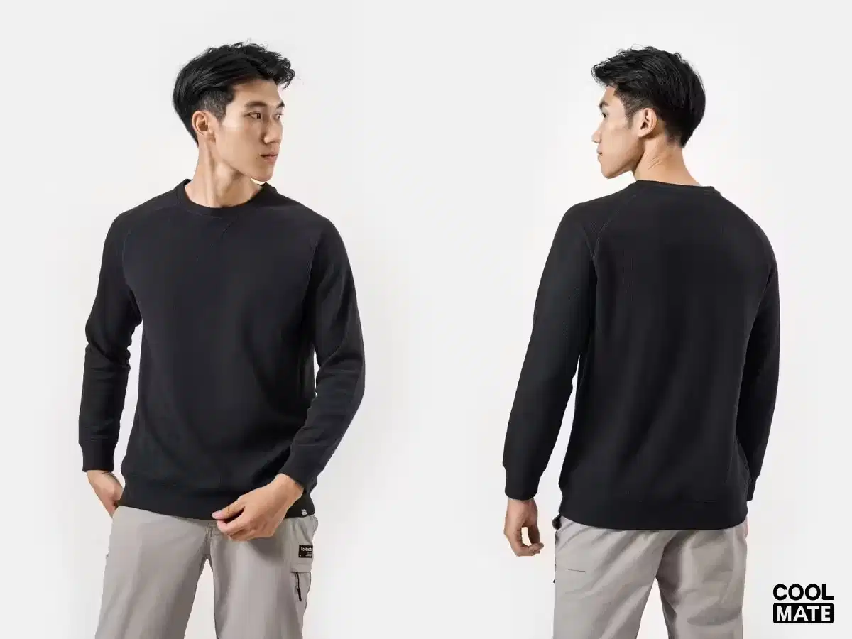 Phối áo sweater nam đẹp mắt không luộm thuộm Hoàn thiện trang phục với áo sweater nam chuẩn phom dáng