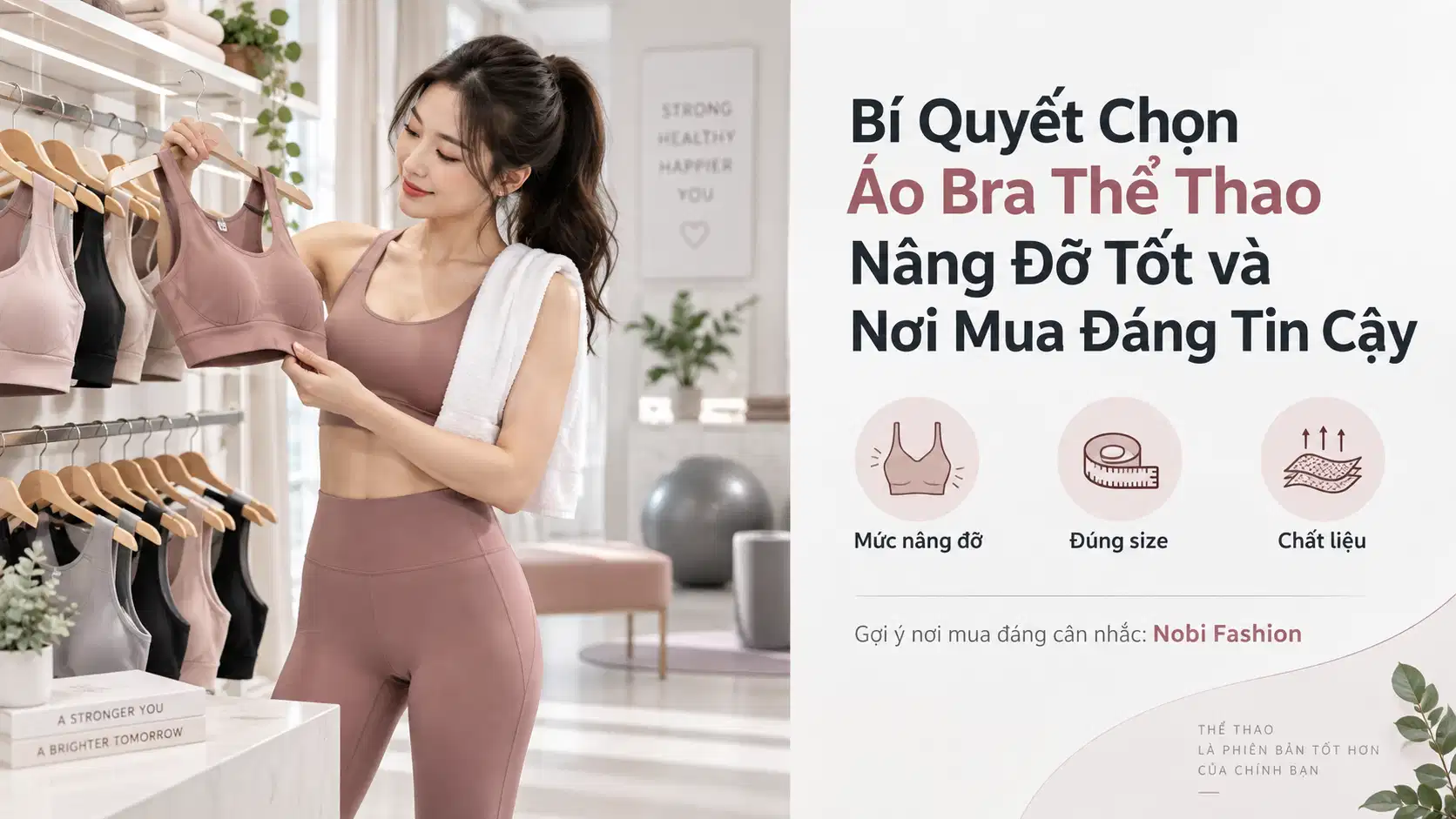 Bí Quyết Chọn Áo Bra Thể Thao Nâng Đỡ Tốt và Nơi Mua Đáng Tin Cậy