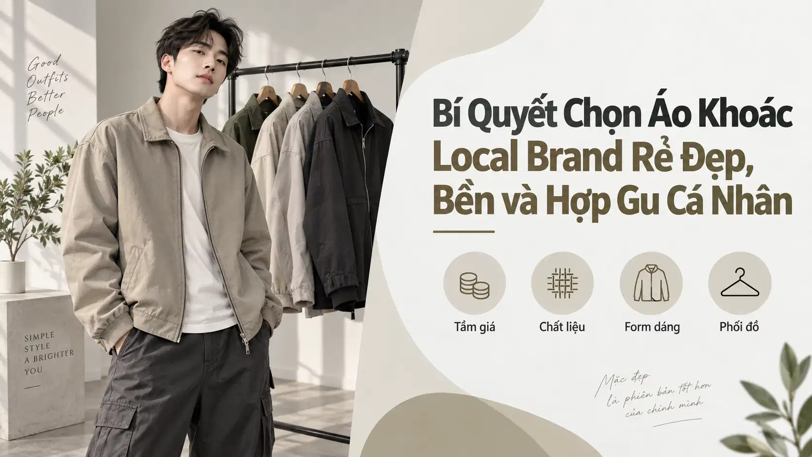 Bí Quyết Chọn Áo Khoác Local Brand Rẻ Đẹp, Bền và Hợp Gu Cá Nhân