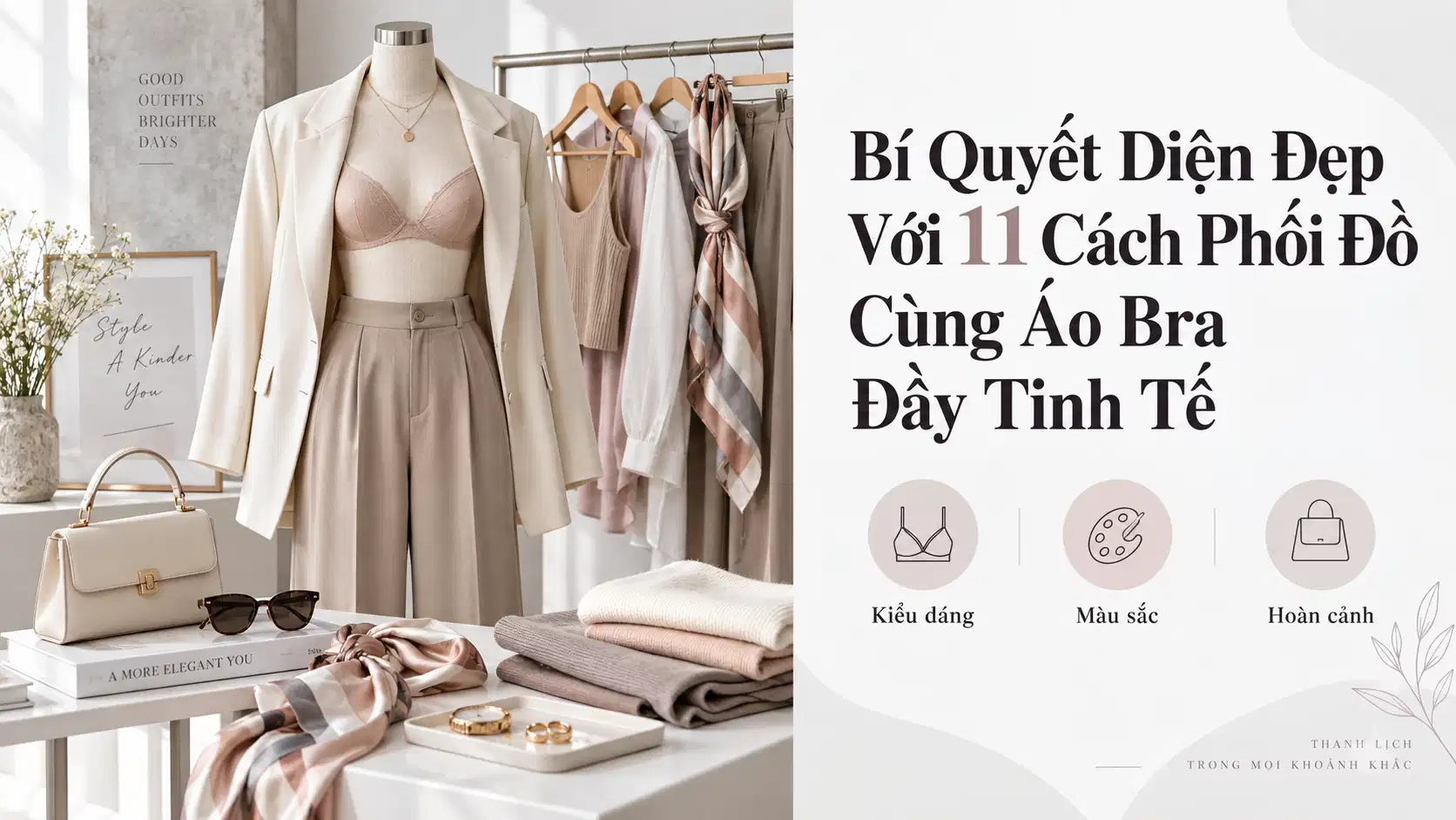 Bí Quyết Diện Đẹp Với 11 Cách Phối Đồ Cùng Áo Bra Đầy Tinh Tế